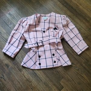 Vintage Pink Cary Robbins Blazer Legally Blonde inspired